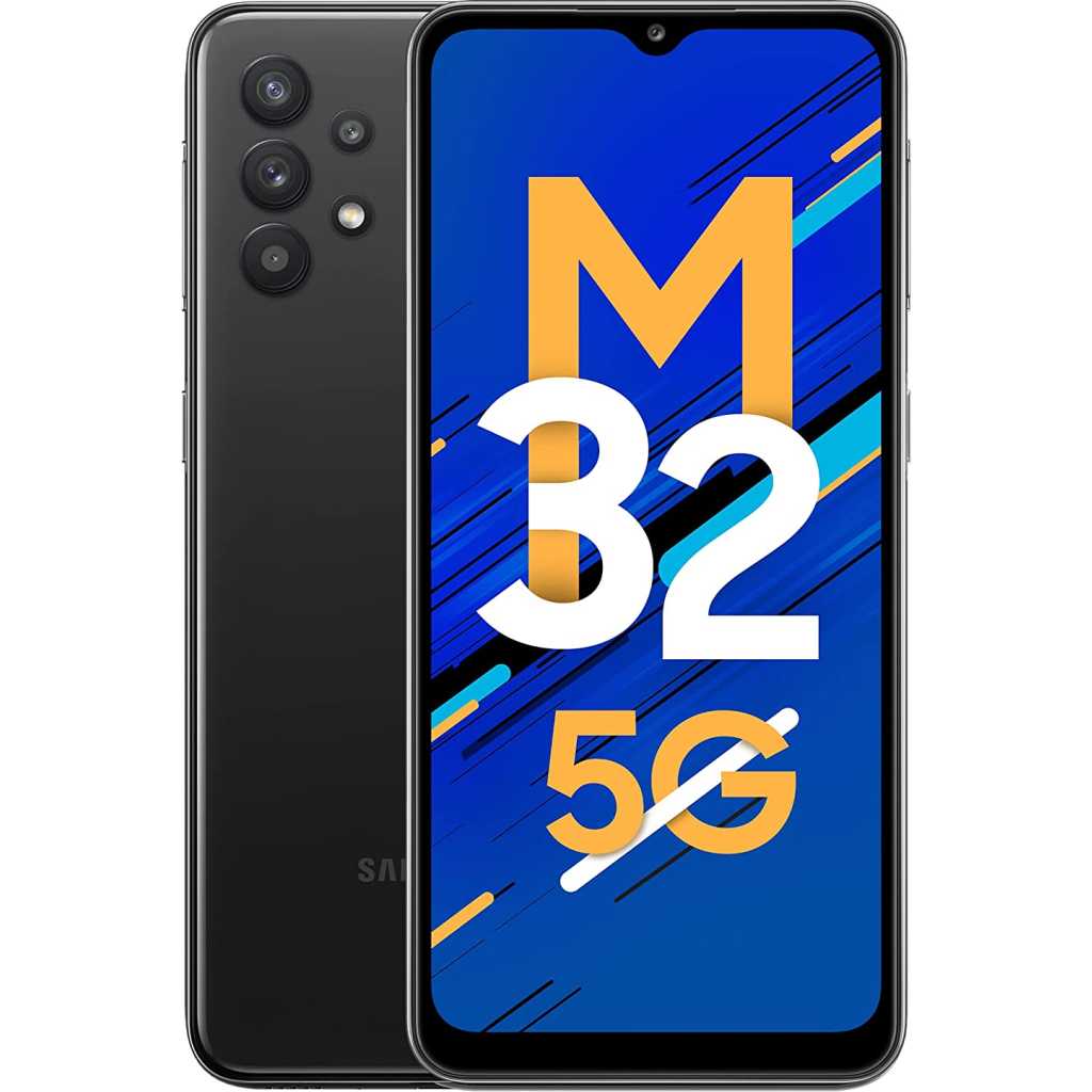 Samsung Galaxy M32 5G (Slate Black, 8GB RAM, 128GB Storage) | Dimensity 720 Processor | 5000mAh Battery| Knox Security