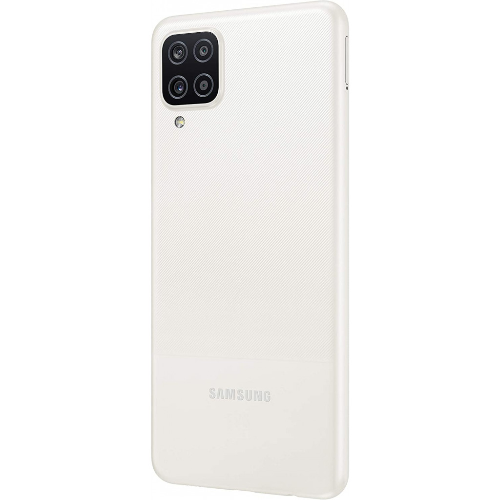 Samsung Galaxy M12 (White,4GB RAM, 64GB Storage) 6000 mAh with 8nm Processor | True 48 MP Quad Camera | 90Hz Refresh Rate