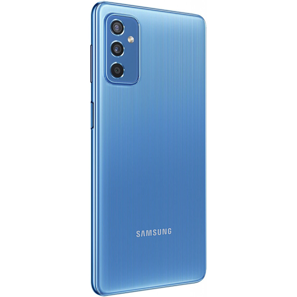 Samsung Galaxy M52 5G (ICY Blue, 8GB RAM, 128GB Storage) 64MP 5000mAH| sAMOLED 120Hz Display