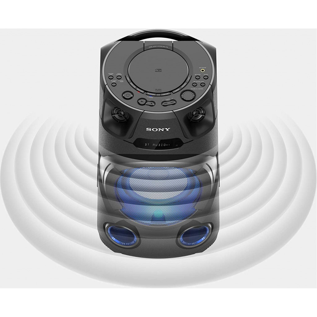 Sony MHC-V13 Wireless Bluetooth Portable Party Speaker (Black) Bluetooth Speakers TilyExpress 20