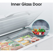 Hisense 260-Liter Deep Freezer FC26DT4SAW; Single Door Chest Freezer – Grey Chest Freezers TilyExpress