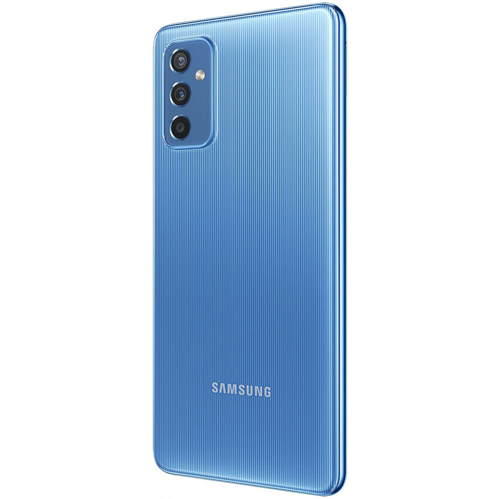 Samsung Galaxy M52 5G (ICY Blue, 8GB RAM, 128GB Storage) 64MP 5000mAH| sAMOLED 120Hz Display