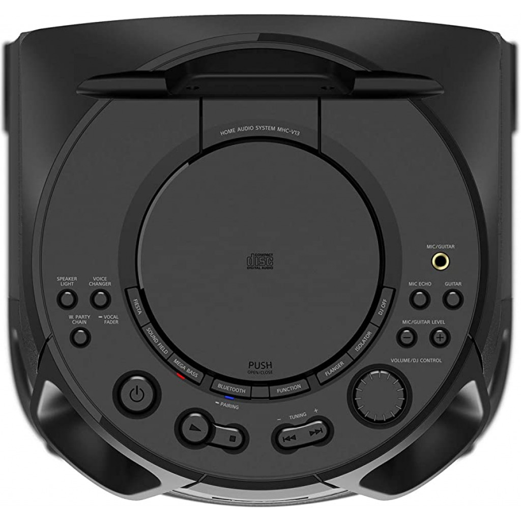 Sony MHC-V13 Wireless Bluetooth Portable Party Speaker (Black)
