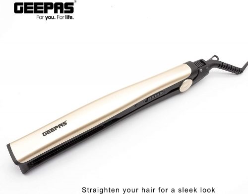 Geepas Go Silky Hair Straightener GHS-86016 - Gold