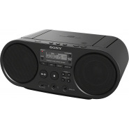 Sony Zs-PS50 Black Portable Cd Boombox Player Digital Tuner Am/FM Radio USB Playback and Audio Input Mega Bass Reflex Stereo Sound System Portable Radios