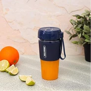 Geepas 50W Rechargeable Portable Mini Blender - 300ml Personal Blender Smoothie Maker GSB-44073