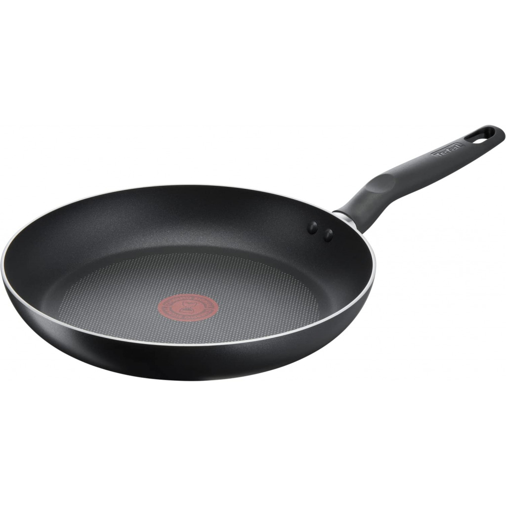 Tefal G6 Super Cook 28 cm Frypan, Non stick with Thermo Signal, Black, Aluminium, B4590684
