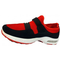 Men's Designer Sneaker - Black,White,Red