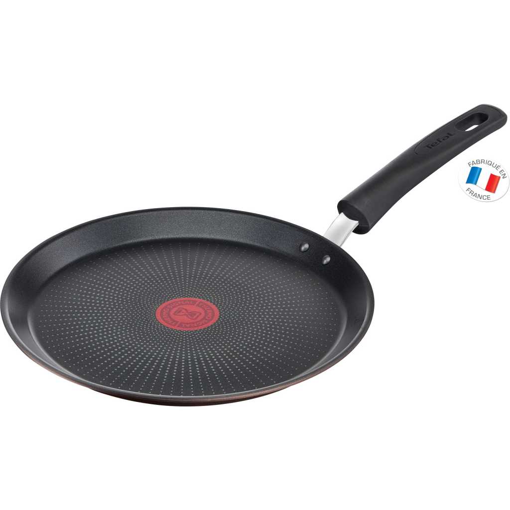 Tefal ECO-Respect Non-Stick Crepe Pancake, Roti Bread, Egg,Chapati frying Pan 25 cm B3041002