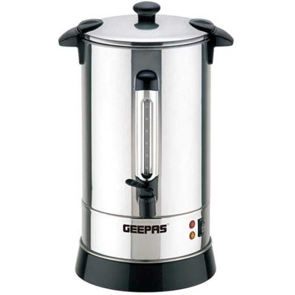 Geepas 15L Water Boiler GK5219 Electric Kettle with Stainless Steel Tank, 15L - Silver