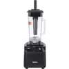 Geepas Commercial Blender, 1800W Powerful Motor, GSB44078 - Countertop Blender for Milkshake Fruit Smoothie Maker 2L, Stainless Steel 6 Leave Blade, 2 Years Warranty, Black