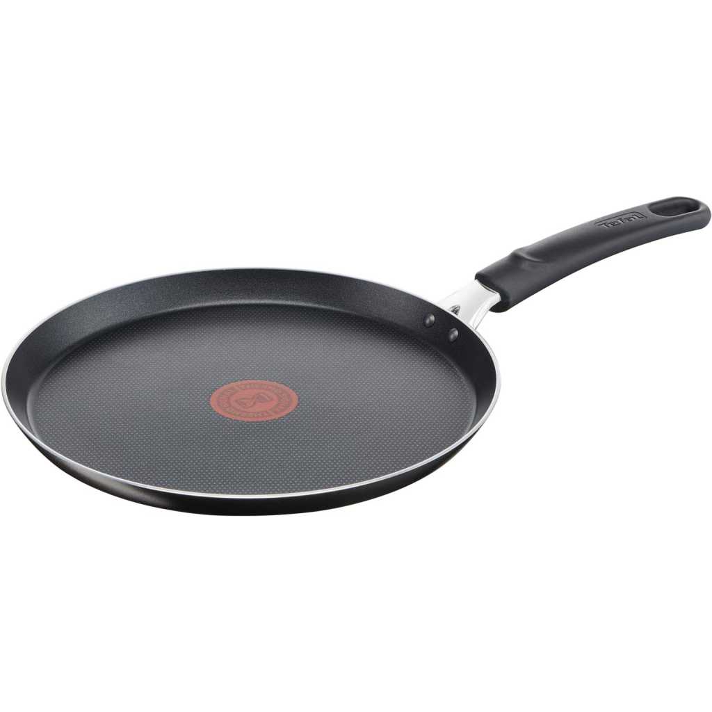 Tefal Easy Cook & Clean B5541102 Non-Stick Crepe Pan, Pancake, Roti Bread, Egg,Chapati Frying Pan 28cm Suitable for All Heat Sources Except Induction, Aluminium Pancake