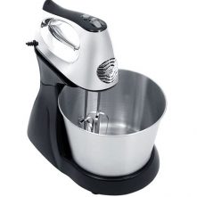 Geepas Stand Mixer , GHM5461 , 240 Volts -Black/Silver