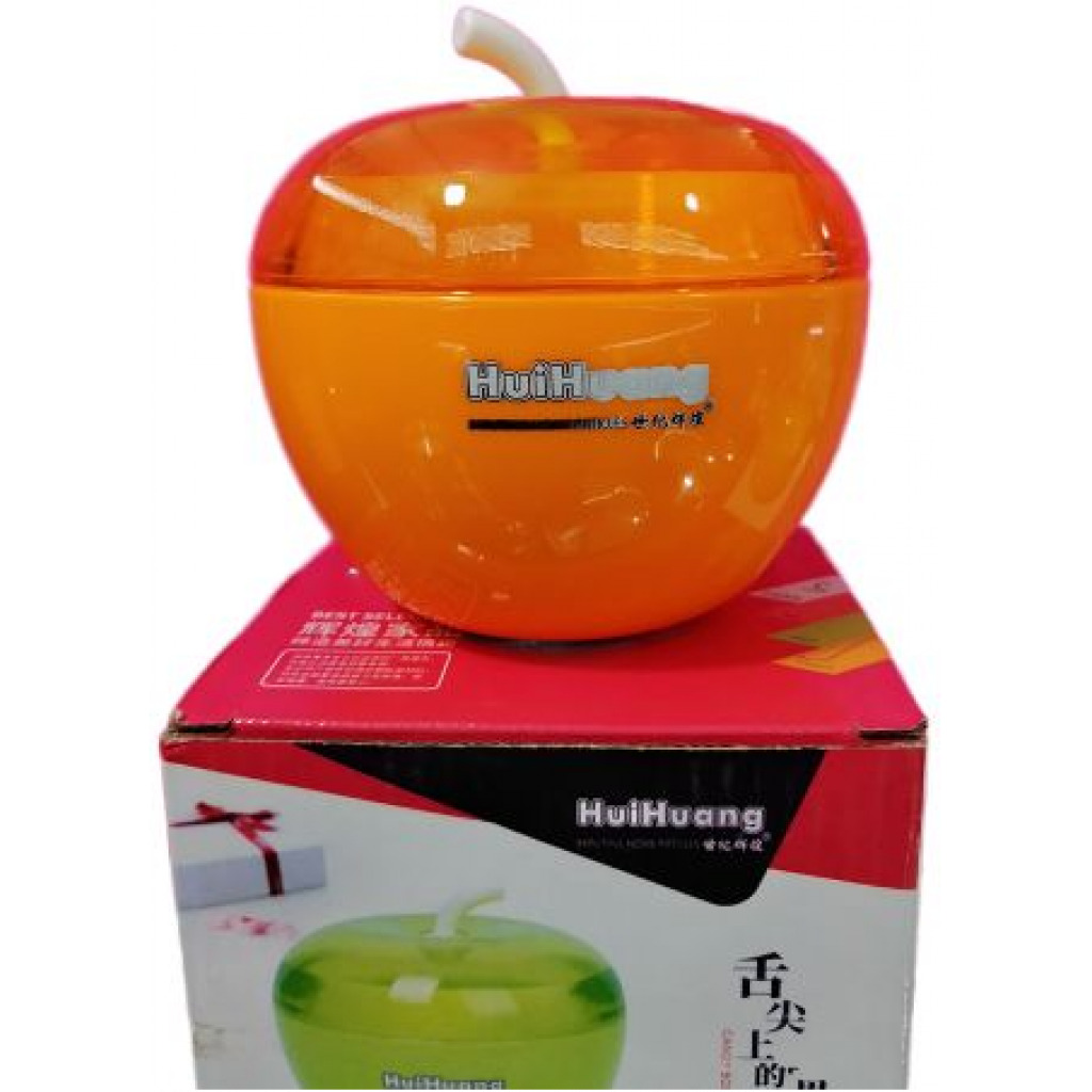 Plastic Apple Sugar Bowl Dish Candy Pot – Orange. Spice Racks TilyExpress 3