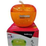 Plastic Apple Sugar Bowl Dish Candy Pot - Orange.