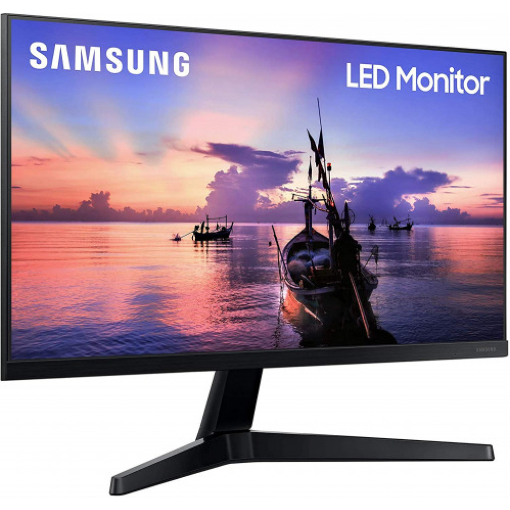 Samsung F22T350FHR - T35F Series - LED monitor - 22" - 1920 x 1080 Full HD (1080p) @ 75 Hz - IPS - 250 cd/m² - 1000:1-5 ms - HDMI, VGA - dark grey/blue