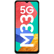 Samsung Galaxy M33 5G (Mystique Green, 6GB, 128GB Storage) | 5nm Processor | 6000mAh Battery | Voice Focus | Upto 12GB RAM with RAM Plus Samsung Smartphones