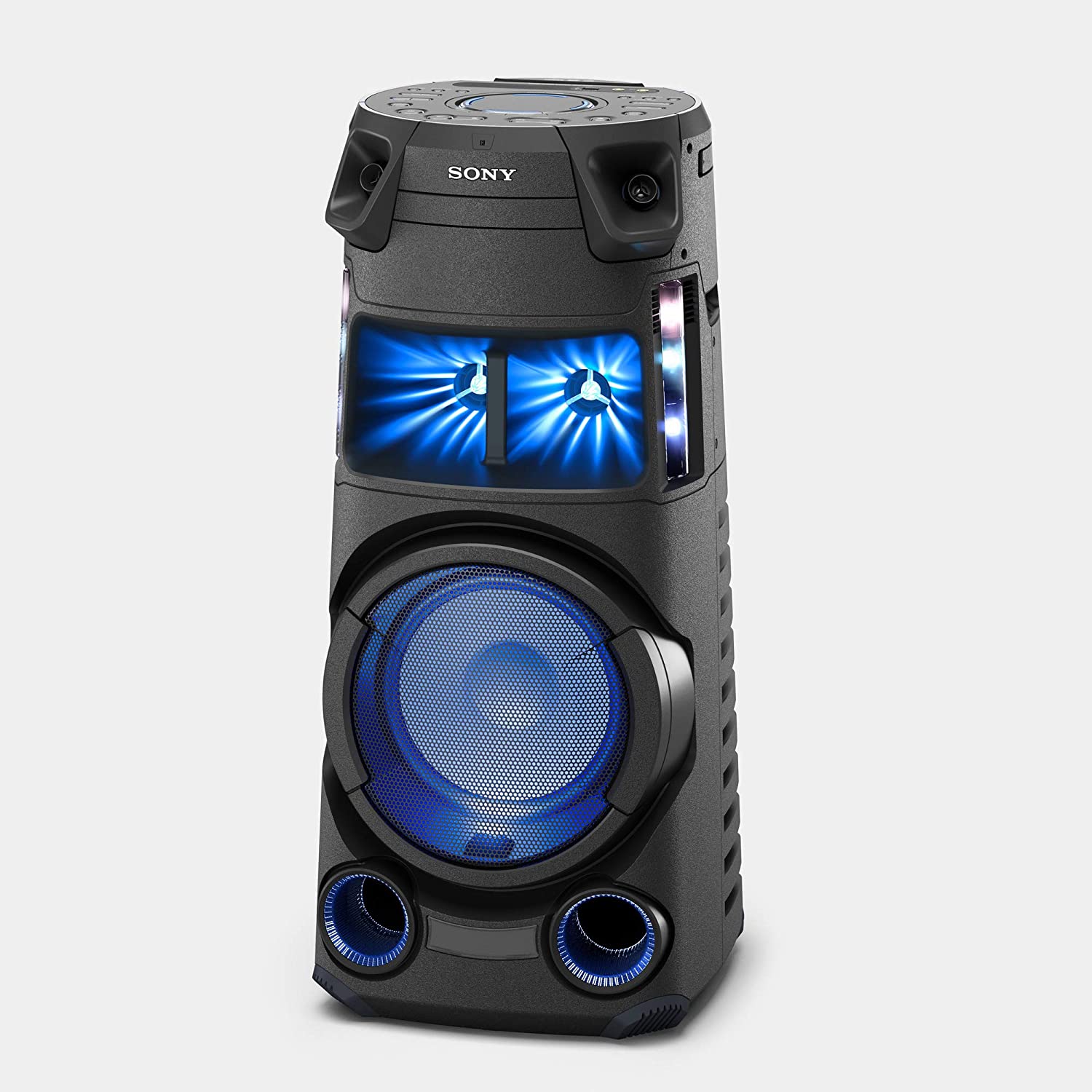 controller Hysterisch stopcontact Sony MHC-V43D Party Box High Power Party Speaker with Bluetooth Technology ( Karaoke, Gesture Control, Party Light) - Black - TilyExpress Uganda