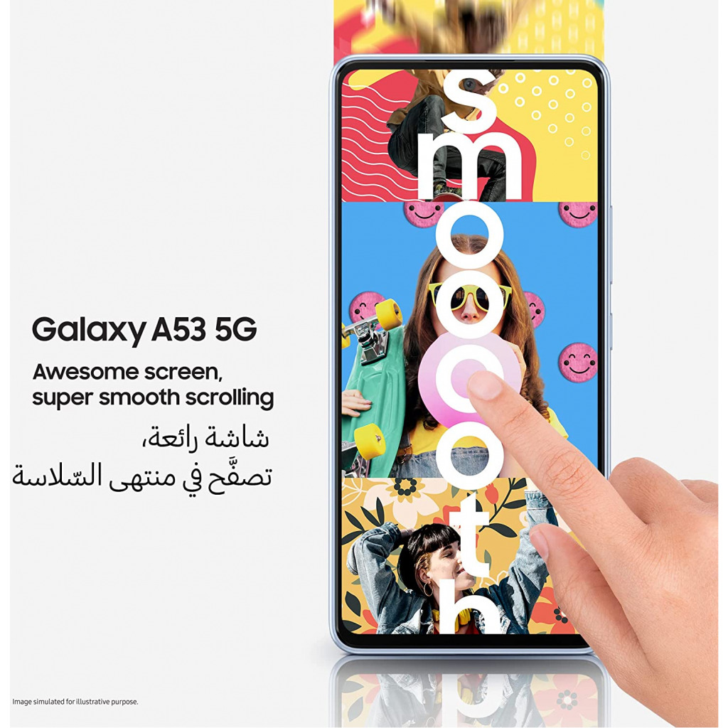Samsung Galaxy A53 5G Dual A536E 128GB ROM, 8GB RAM, 64MP, 6.5″ – Peach Samsung Smartphones TilyExpress 4