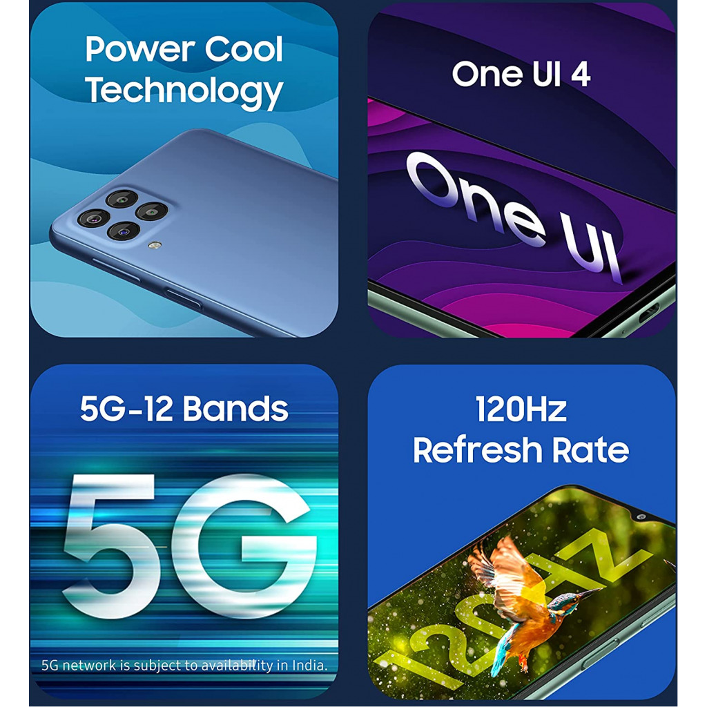 Samsung Galaxy M33 5G (Mystique Green, 6GB, 128GB Storage) | 5nm Processor | 6000mAh Battery | Voice Focus | Upto 12GB RAM with RAM Plus Samsung Smartphones TilyExpress 13