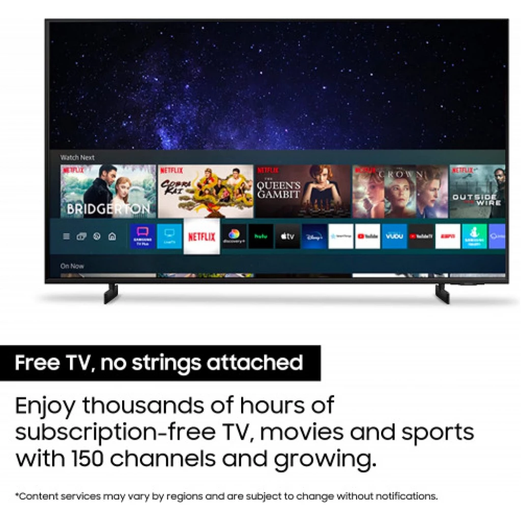 Samsung 50 Inch 4K UHD Smart TV UA50AU8000, Series 8, Airslim Design, Motion Xcelerator With Inbuilt Free To Air Receiver – Black Samsung Televisions TilyExpress 3