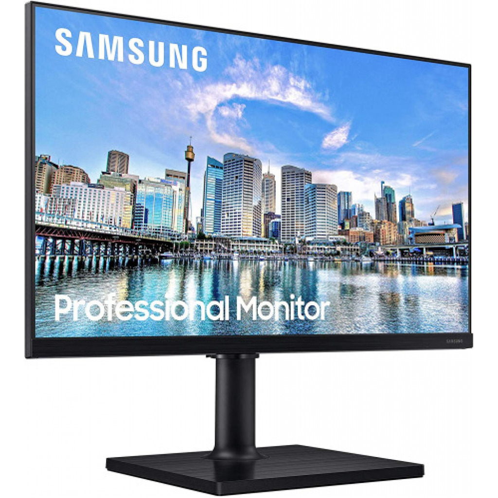 Samsung 24-Inch Monitor LF24T450 - T45F Series - LED monitor Digital TV- 24" - 1920 x 1080 Full HD (1080p) @ 75 Hz - IPS - 250 cd/m² - 1000:1-5 ms - 2xHDMI, DisplayPort - black