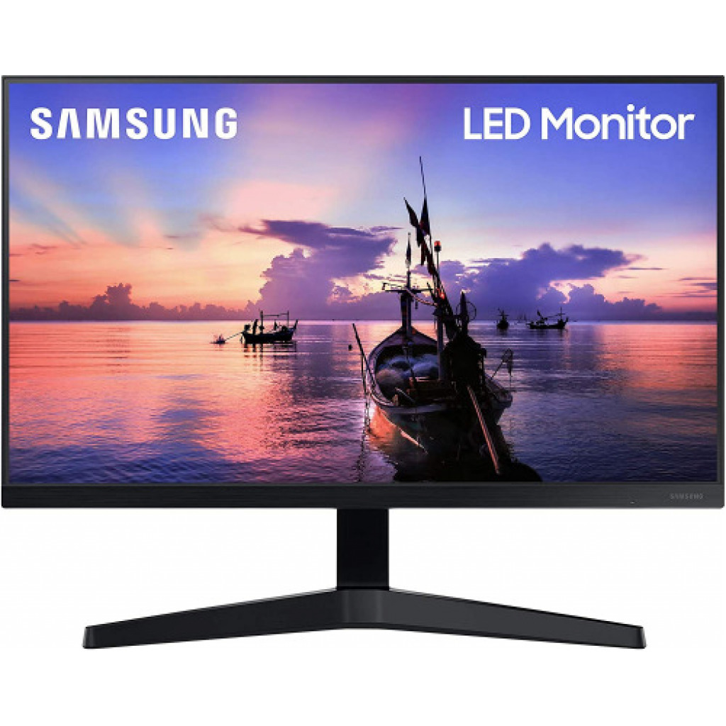 Samsung F22T350FHR - T35F Series - LED monitor - 22" - 1920 x 1080 Full HD (1080p) @ 75 Hz - IPS - 250 cd/m² - 1000:1-5 ms - HDMI, VGA - dark grey/blue