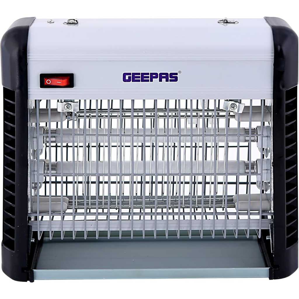 Geepas GBK1131N Fly and Insect Killer - Powerful Fly Zapper 10W UV Light - Electric Bug Zapper, Insect Killer, Fly Killer, Wasp Killer - Insect Killing Mesh Grid, with Detachable Hang- 2 Year Warranty