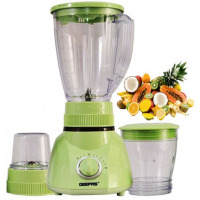 Geepas GSB1514 3-In1 Blender - 1.6 liters - Green