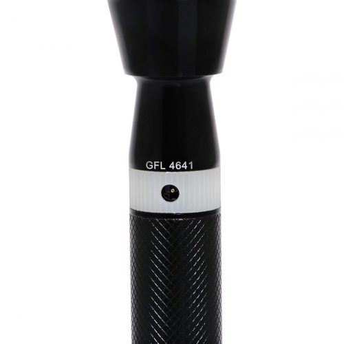 Geepas GFL4641 Rechargeable LED Flashlight Torch - Black