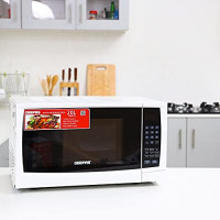 Geepas 20L Digital Microwave Oven, White [GMO1895]