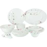 Royalford Opal Ware Dinner Set, 33 Pcs, RF8982