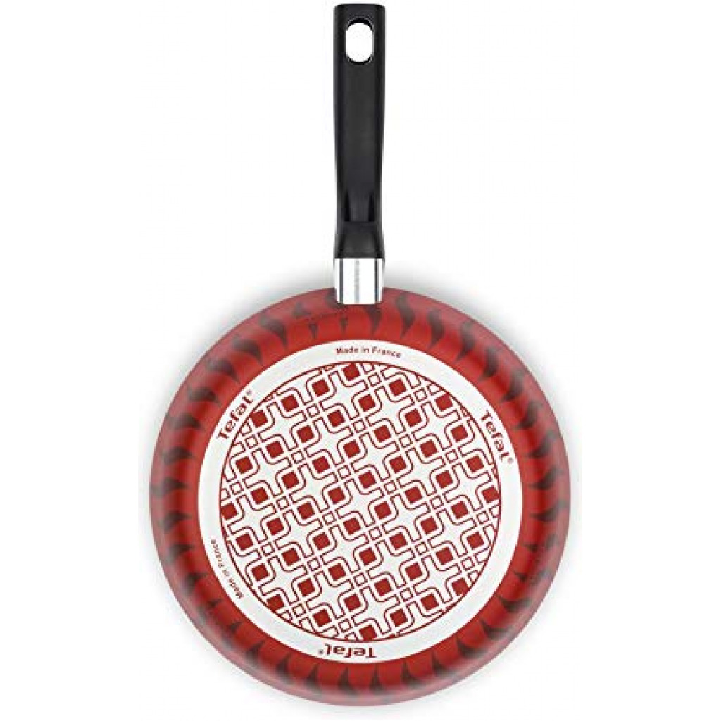 TEFAL Tempo Flame 28cm Fry Pan, Non-Stick, Red, Aluminum, C5480682