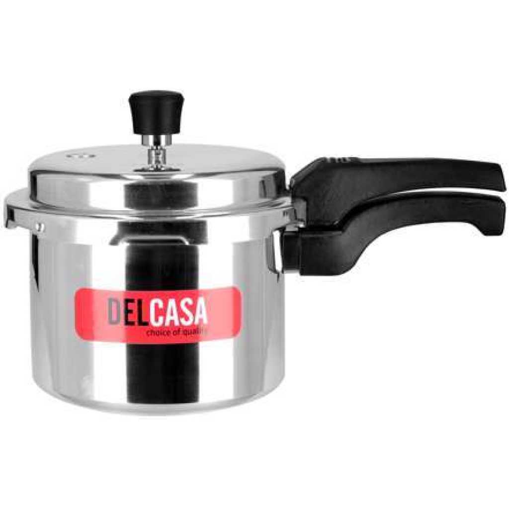 Delcasa DC1878 Stainless Steel Induction Base Pressure Cooker 3L