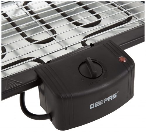 Geepas GBG877 Electric Anti-Rust 2000W Barbecue Grill (black)
