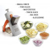 Safe Slice Mandoline Slicer, Dicer For Vegetables, Meal Prep With 30+ Presets & Thickness Adjuster -Multi-colours