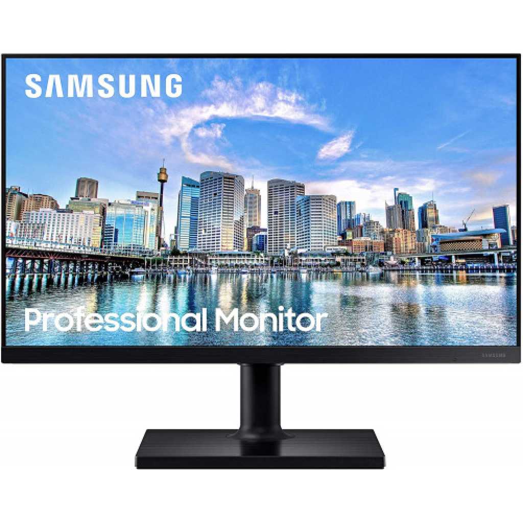 Samsung 24-Inch Monitor LF24T450 - T45F Series - LED monitor Digital TV- 24" - 1920 x 1080 Full HD (1080p) @ 75 Hz - IPS - 250 cd/m² - 1000:1-5 ms - 2xHDMI, DisplayPort - black