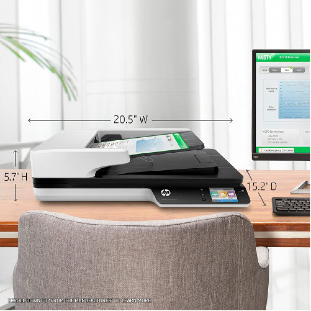 HP ScanJet Pro 4500 fn1 Network Scanner (L2749A)