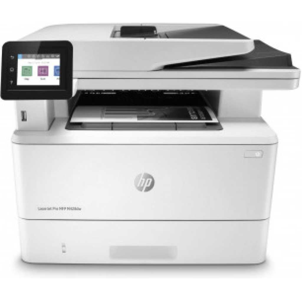 HP LaserJet Pro MFP M428dw Wireless Smart Business Multifunction Printer, White