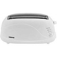 Geepas 4-Slice Bread Toaster/Browning Control 1X6 GBT9895 - White