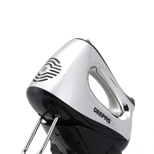 Geepas Stand Mixer , GHM5461 , 240 Volts -Black/Silver