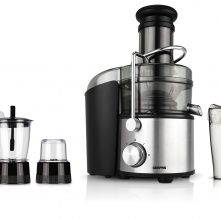 GEEPAS 4-in-1 Blender And Juice Extractor, Black, GSB44016 Centrifugal Juicers TilyExpress