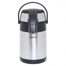 Geepas GVF5262 Stainless Steel Airpot Double Wall Flask, Silver Vacuum Flask TilyExpress