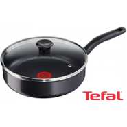 Tefal First Cook Casserole Sauce Pan with Glass Lid 24cm – B3043202; Gas and Electric Sauce pan