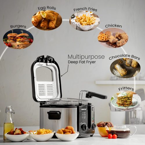 Geepas 3 ltrs Deep Fryer, GDF36014, 2 Years Warranty