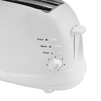 Geepas 4-Slice Bread Toaster/Browning Control 1X6 GBT9895 - White