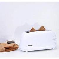 Geepas 4-Slice Bread Toaster/Browning Control 1X6 GBT9895 - White