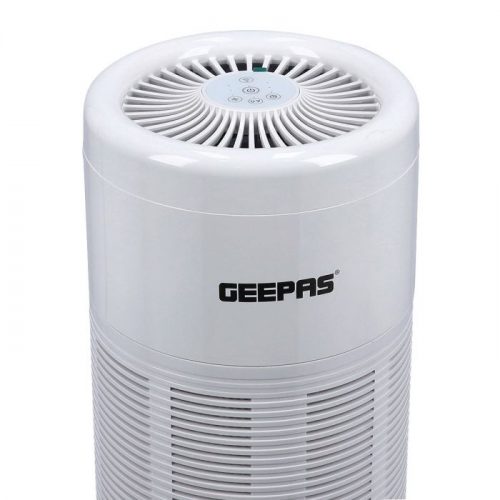 Geepas GAP16014 Air Purifier - Touch Control With 3 Timer Functions & 3 Speed - White