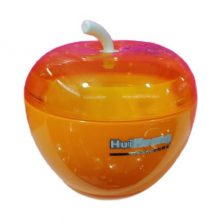 Plastic Apple Sugar Bowl Dish Candy Pot - Orange.