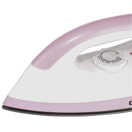 Geepas Dry Iron, GDI7782 1200W- White/pink